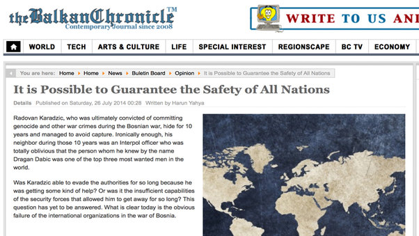 It is possible to guarantee the safety of all nations || Balkan Chronicle